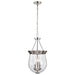 Nuvo Lighting - 60-7802 - Three Light Pendant - Boliver - Brushed Nickel