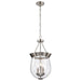 Nuvo Lighting - 60-7802 - Three Light Pendant - Boliver - Brushed Nickel