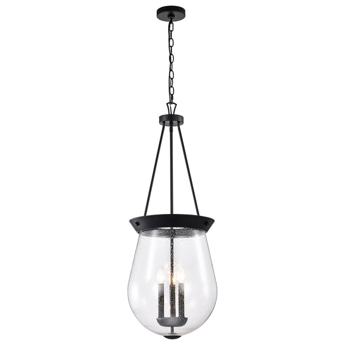 Nuvo Lighting - 60-7803 - Three Light Pendant - Boliver - Matte Black