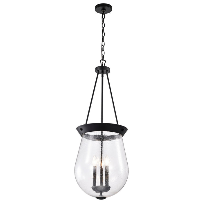 Nuvo Lighting - 60-7803 - Three Light Pendant - Boliver - Matte Black
