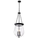 Nuvo Lighting - 60-7803 - Three Light Pendant - Boliver - Matte Black