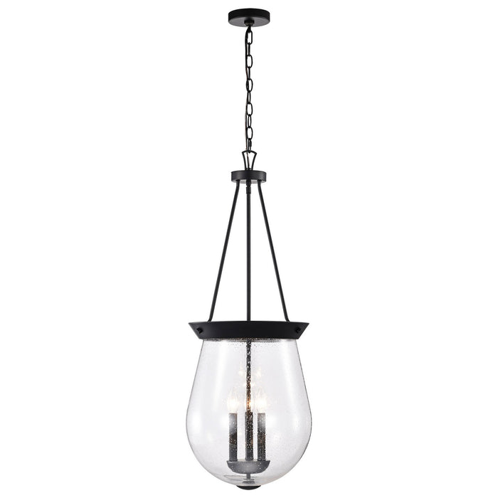 Nuvo Lighting - 60-7803 - Three Light Pendant - Boliver - Matte Black