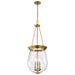Nuvo Lighting - 60-7804 - Three Light Pendant - Boliver - Vintage Brass