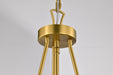 Nuvo Lighting - 60-7804 - Three Light Pendant - Boliver - Vintage Brass