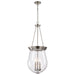 Nuvo Lighting - 60-7805 - Three Light Pendant - Boliver - Brushed Nickel