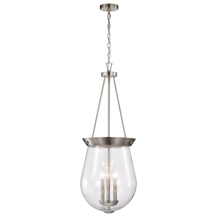 Nuvo Lighting - 60-7805 - Three Light Pendant - Boliver - Brushed Nickel