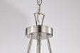 Nuvo Lighting - 60-7805 - Three Light Pendant - Boliver - Brushed Nickel