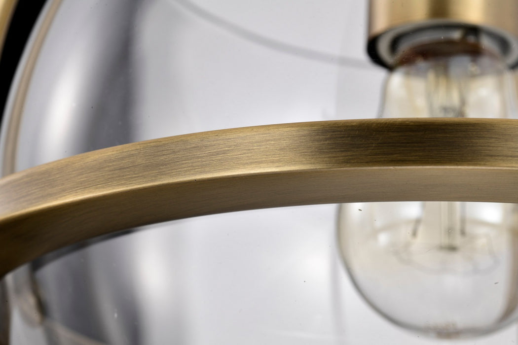 Nuvo Lighting - 60-7815 - One Light Pendant - Amado - Vintage Brass