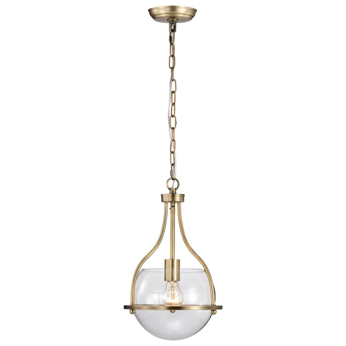 Nuvo Lighting - 60-7815 - One Light Pendant - Amado - Vintage Brass