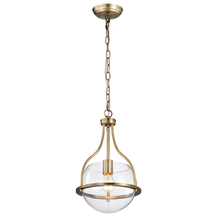 Nuvo Lighting - 60-7815 - One Light Pendant - Amado - Vintage Brass