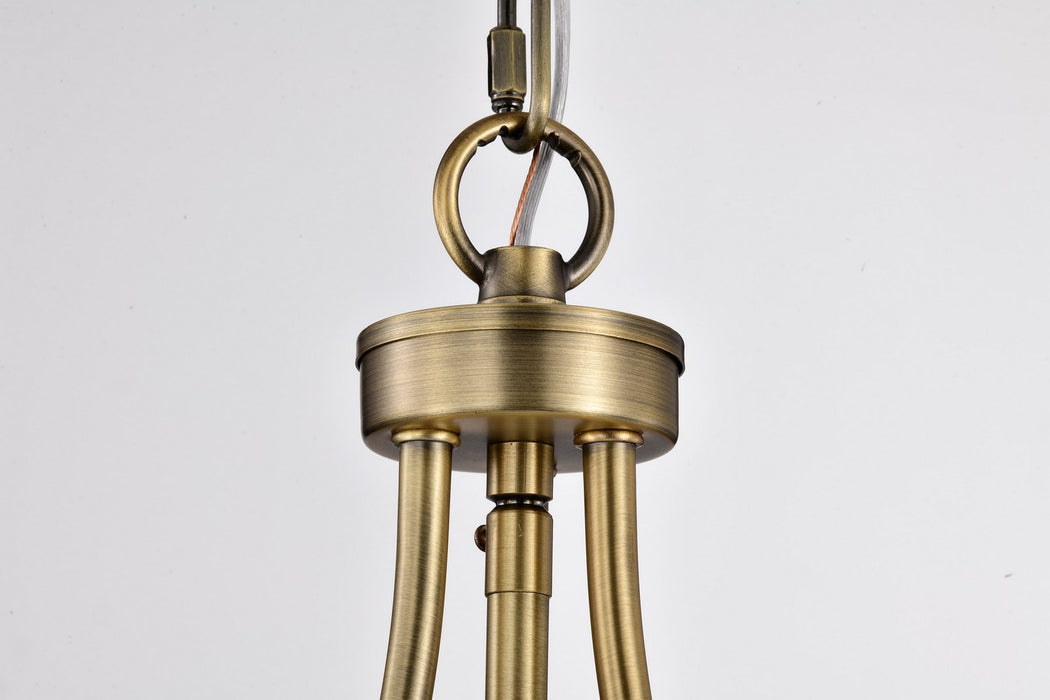 Nuvo Lighting - 60-7815 - One Light Pendant - Amado - Vintage Brass