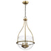 Nuvo Lighting - 60-7818 - Three Light Pendant - Amado - Vintage Brass