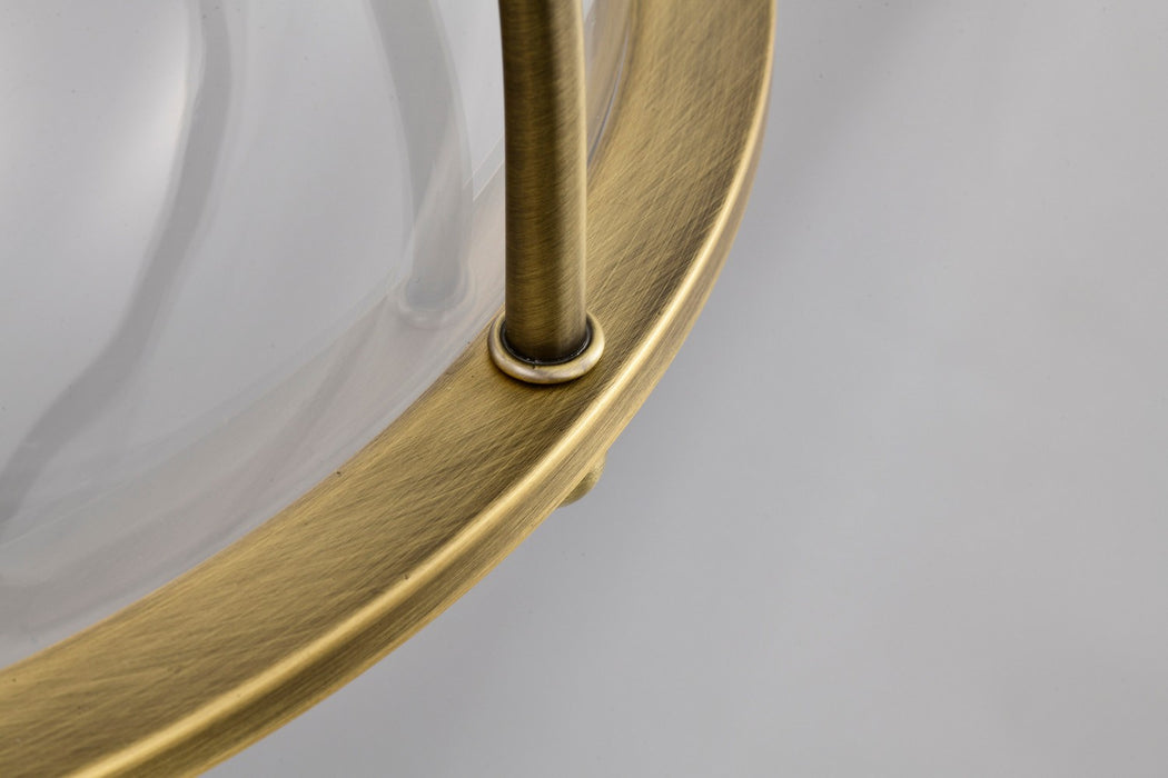 Nuvo Lighting - 60-7818 - Three Light Pendant - Amado - Vintage Brass