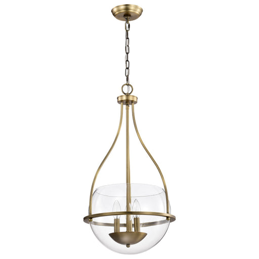 Nuvo Lighting - 60-7818 - Three Light Pendant - Amado - Vintage Brass