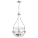 Nuvo Lighting - 60-7819 - Three Light Pendant - Amado - Polished Nickel