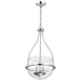 Nuvo Lighting - 60-7819 - Three Light Pendant - Amado - Polished Nickel