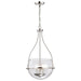 Nuvo Lighting - 60-7819 - Three Light Pendant - Amado - Polished Nickel