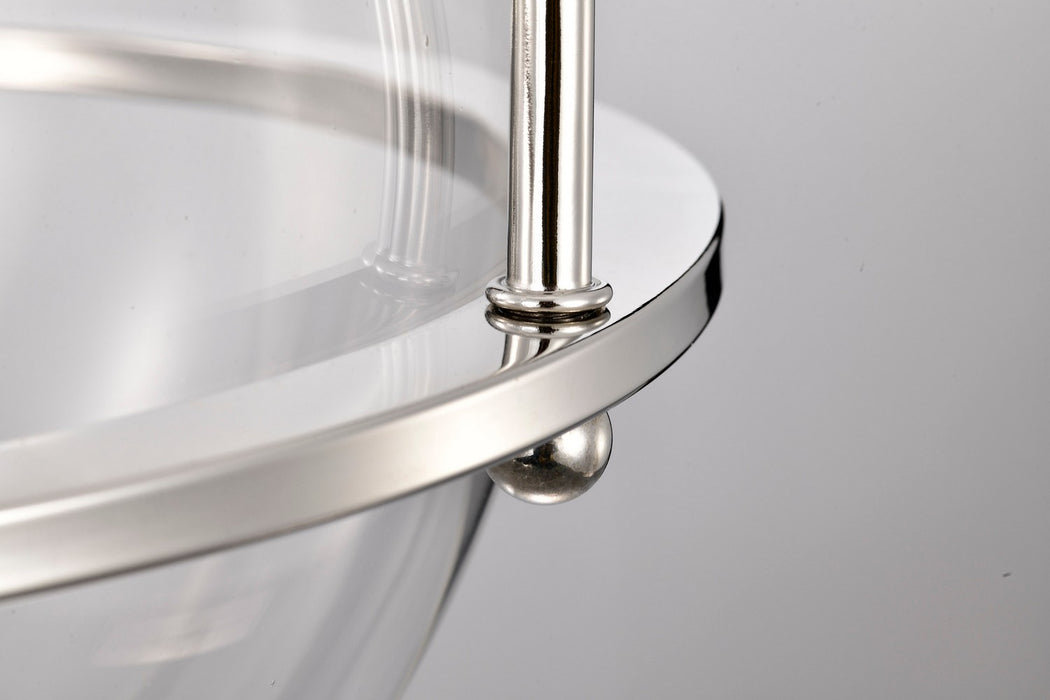 Nuvo Lighting - 60-7819 - Three Light Pendant - Amado - Polished Nickel