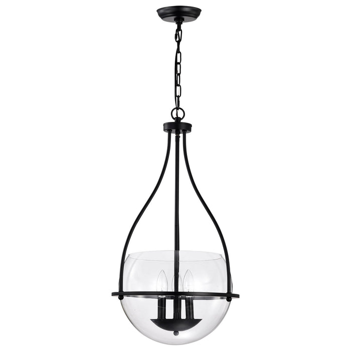 Nuvo Lighting - 60-7820 - Three Light Pendant - Amado - Matte Black