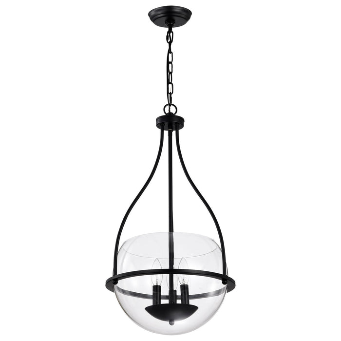 Nuvo Lighting - 60-7820 - Three Light Pendant - Amado - Matte Black