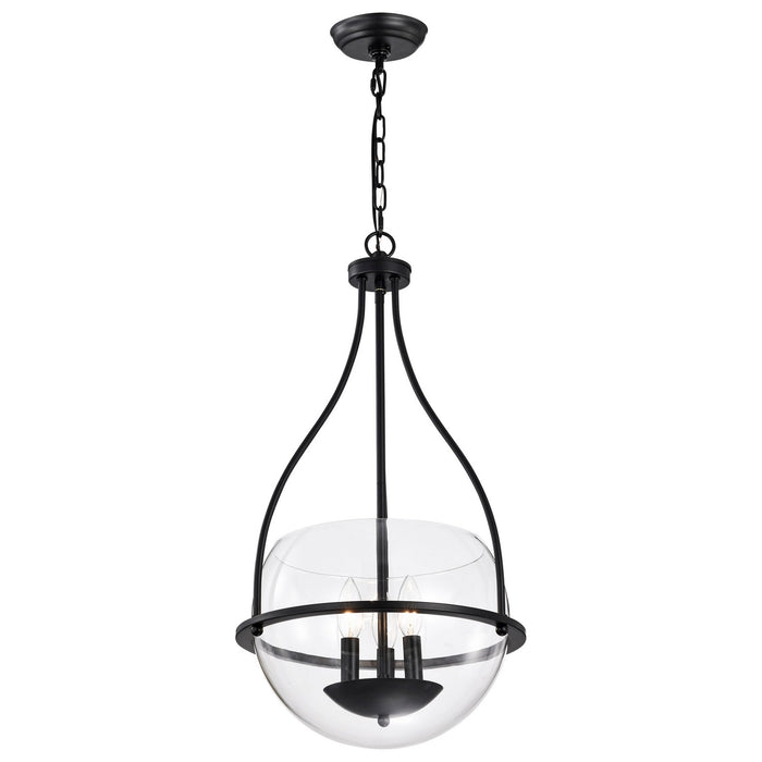 Nuvo Lighting - 60-7820 - Three Light Pendant - Amado - Matte Black