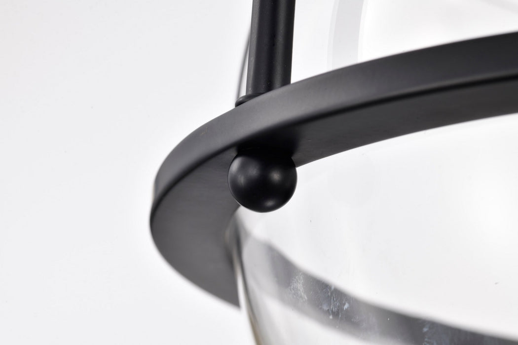 Nuvo Lighting - 60-7820 - Three Light Pendant - Amado - Matte Black