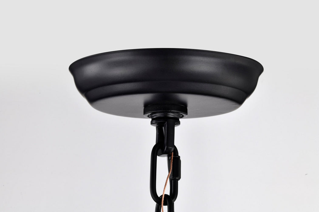 Nuvo Lighting - 60-7820 - Three Light Pendant - Amado - Matte Black