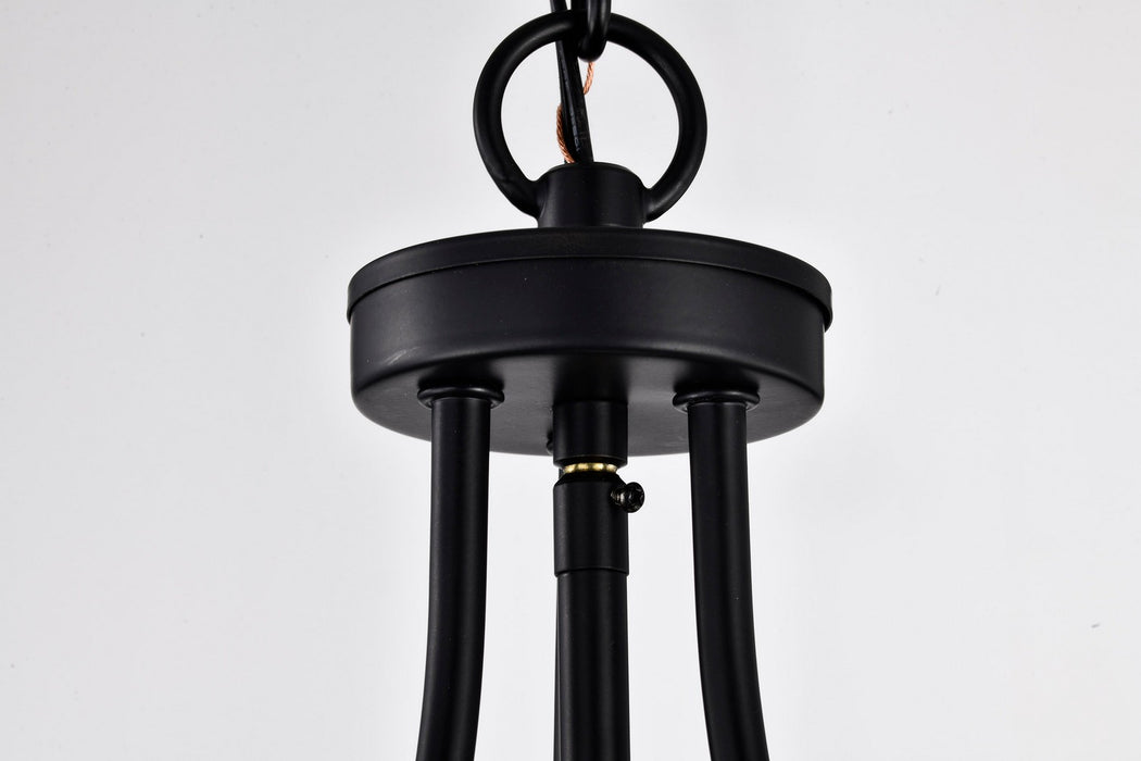 Nuvo Lighting - 60-7820 - Three Light Pendant - Amado - Matte Black