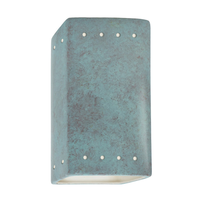 Justice Designs - CER-5925-PATV - Wall Sconce - Ambiance - Verde Patina