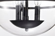 Nuvo Lighting - 60-7823 - Three Light Semi Flush Mount - Amado - Matte Black