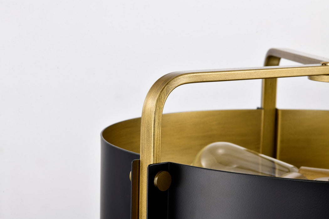 Nuvo Lighting - 60-7843 - Four Light Pendant - Altos - Matte Black