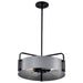 Nuvo Lighting - 60-7853 - Four Light Pendant - Altos - Matte Gray