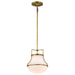 Nuvo Lighting - 60-7862 - One Light Pendant - Valdora - Natural Brass