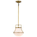 Nuvo Lighting - 60-7862 - One Light Pendant - Valdora - Natural Brass