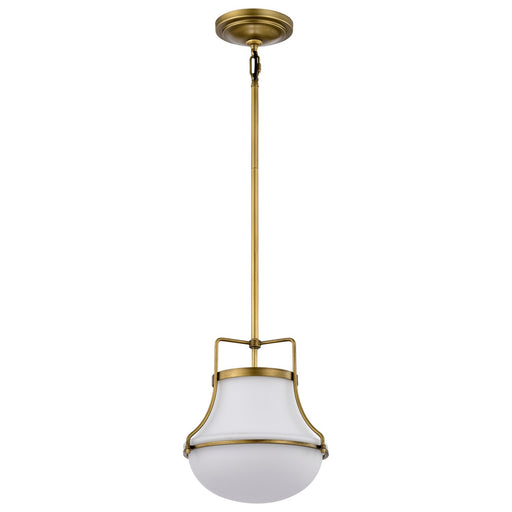 Nuvo Lighting - 60-7862 - One Light Pendant - Valdora - Natural Brass