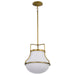 Nuvo Lighting - 60-7863 - One Light Pendant - Valdora - Natural Brass
