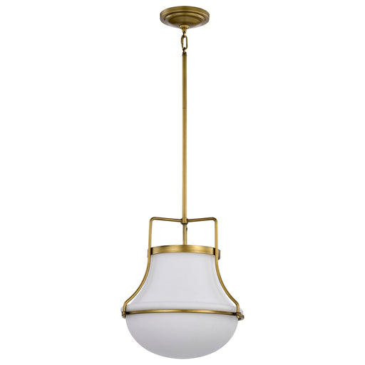 Nuvo Lighting - 60-7863 - One Light Pendant - Valdora - Natural Brass
