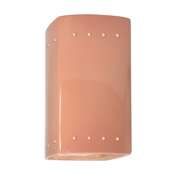 Justice Designs - CER-5925W-BSH - LED Wall Sconce - Ambiance - Gloss Blush