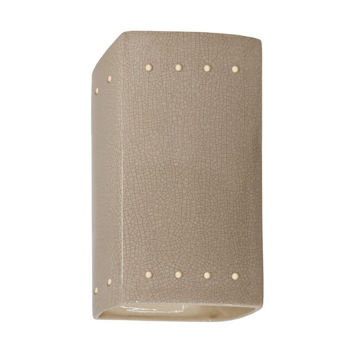 Justice Designs - CER-5925W-CKS - LED Wall Sconce - Ambiance - Sienna Brown Crackle