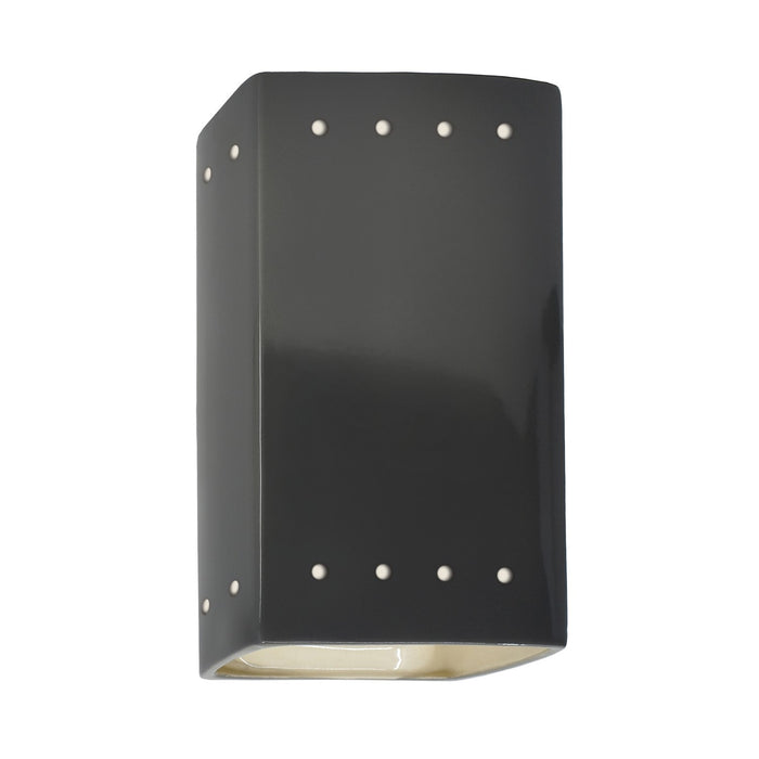 Justice Designs - CER-5925W-GRY - LED Wall Sconce - Ambiance - Gloss Grey