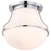 Nuvo Lighting - 60-7870 - One Light Flush Mount - Valdora - Polished Nickel
