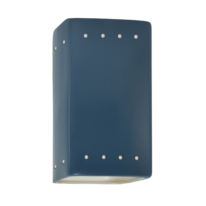 Justice Designs - CER-5925W-MDMT - LED Wall Sconce - Ambiance - Midnight Sky with Matte White internal