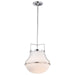 Nuvo Lighting - 60-7873 - One Light Pendant - Valdora - Polished Nickel