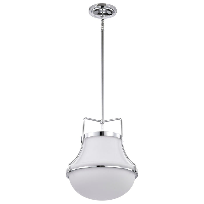 Nuvo Lighting - 60-7873 - One Light Pendant - Valdora - Polished Nickel