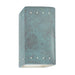 Justice Designs - CER-5925W-PATV - LED Wall Sconce - Ambiance - Verde Patina