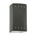 Justice Designs - CER-5925W-PWGN - LED Wall Sconce - Ambiance - Pewter Green