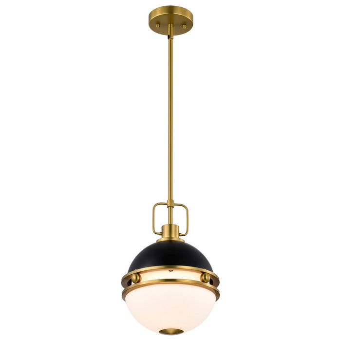 Nuvo Lighting - 60-7876 - One Light Pendant - Everton - Matte Black