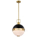 Nuvo Lighting - 60-7878 - Two Light Pendant - Everton - Matte Black