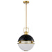 Nuvo Lighting - 60-7878 - Two Light Pendant - Everton - Matte Black