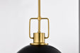 Nuvo Lighting - 60-7878 - Two Light Pendant - Everton - Matte Black